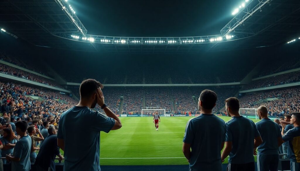 Трибуна болельщика: лирика и страсть в момент финального свистка - иллюстрация