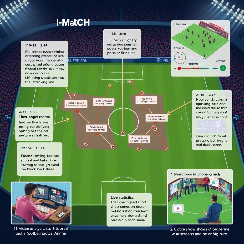 Аналитика тактических изменений по ходу матча в современном футболе