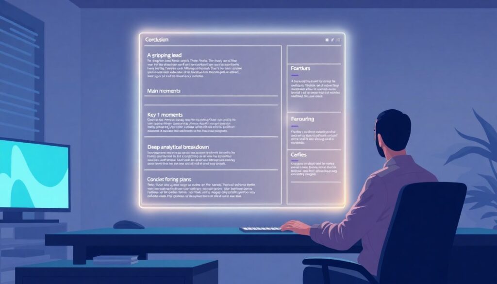 Матч-обзор: структура репортажа для онлайн-изданий - иллюстрация