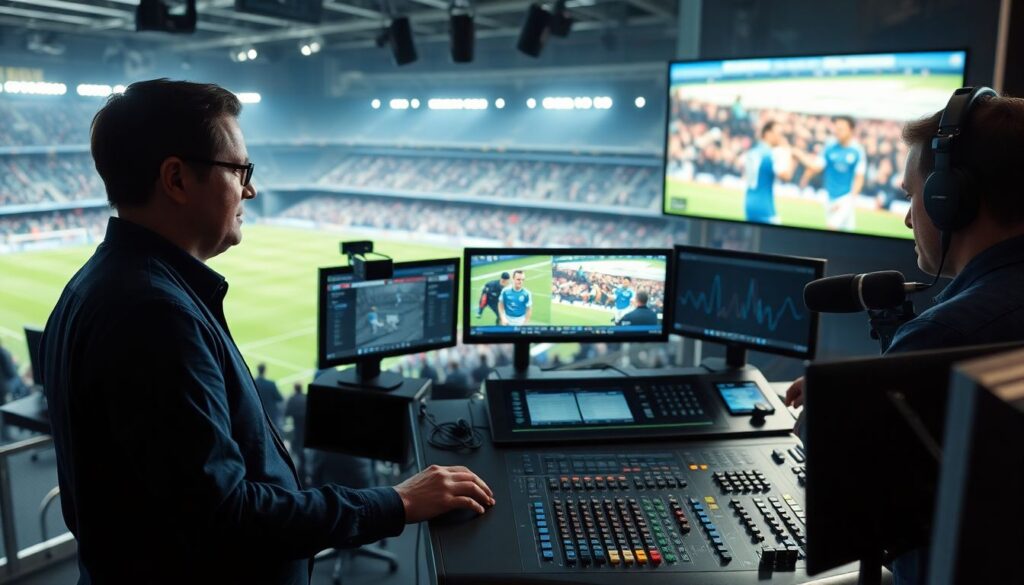 Оперативные репортажи с кромки поля: как формируются живые трансляции прямо во время матча - иллюстрация