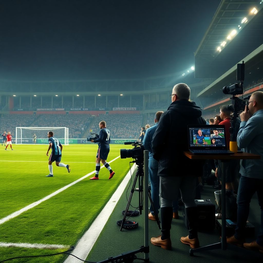 Оперативные репортажи с кромки поля: как создаются живые трансляции матча