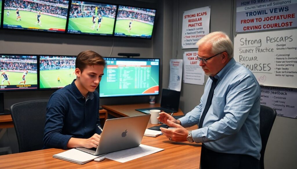 Матч-рекап: как структурировать оперативный репортаж для СМИ - иллюстрация