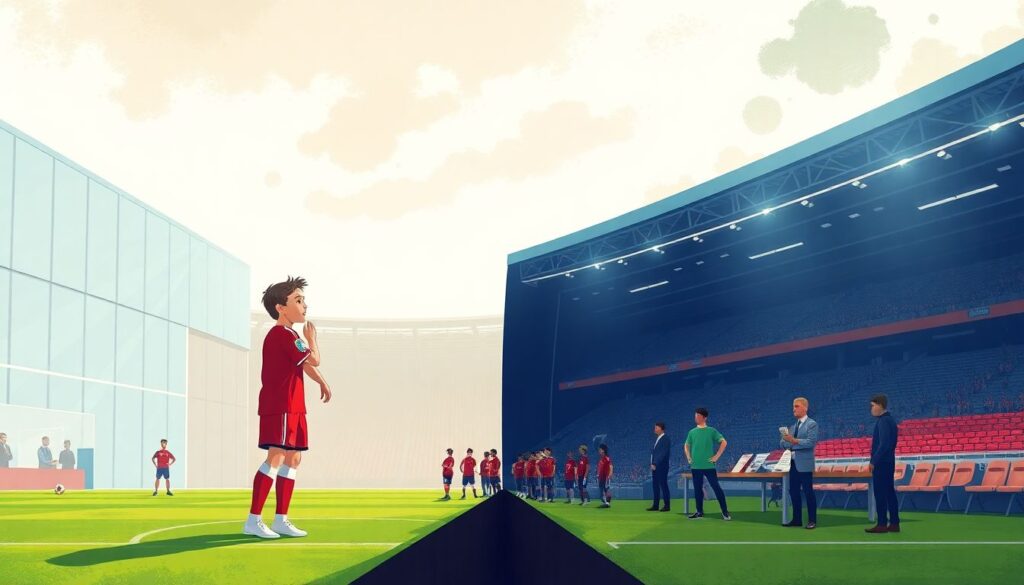 Интервью с молодыми футболистами: путь к основной команде - иллюстрация