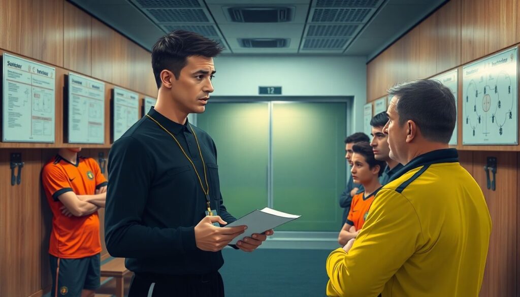 Интервью с судьей: взгляд на officiating и решения на поле - иллюстрация