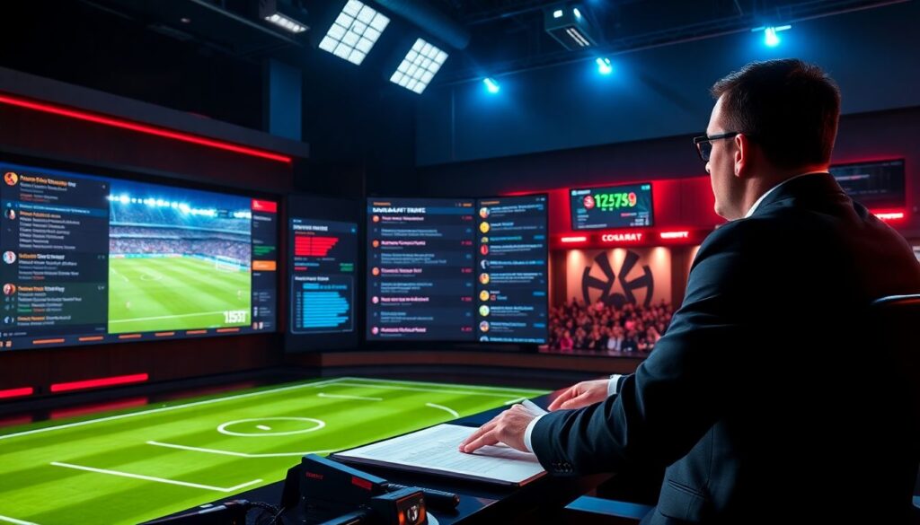 Аналитика онлайн-взаимодействий с матчем: лайв-комментарии и репортажи - иллюстрация