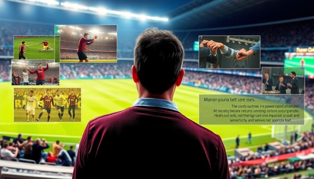 Матч … за кромкой поля: репортажные техники и примеры - иллюстрация