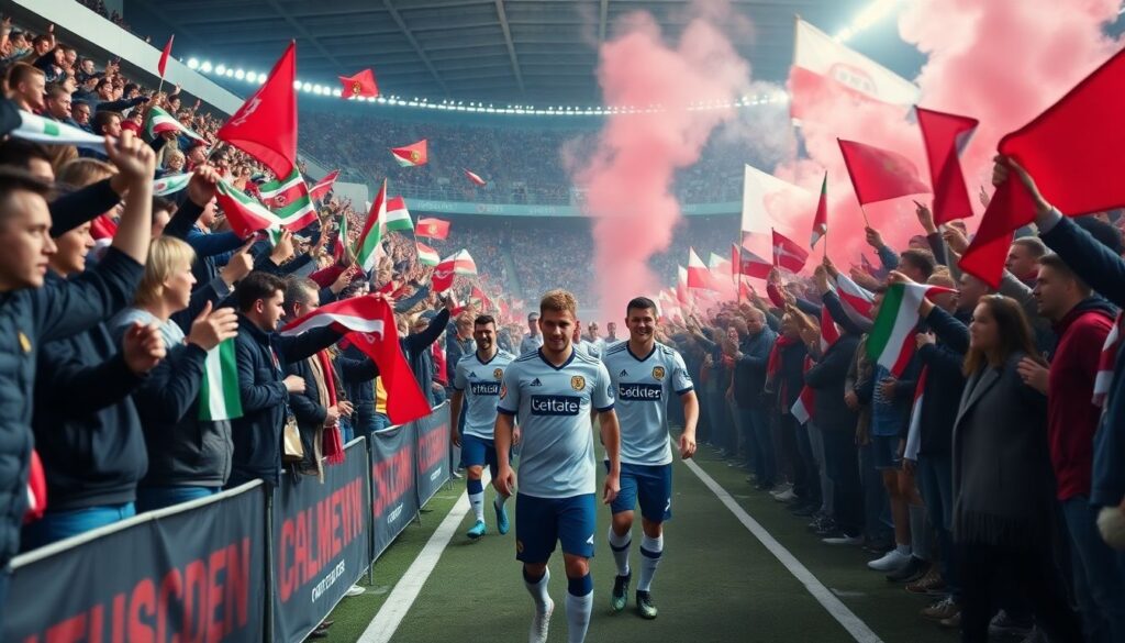 Трибуна болельщика: как фанаты поддерживают команду в трудные минуты - иллюстрация