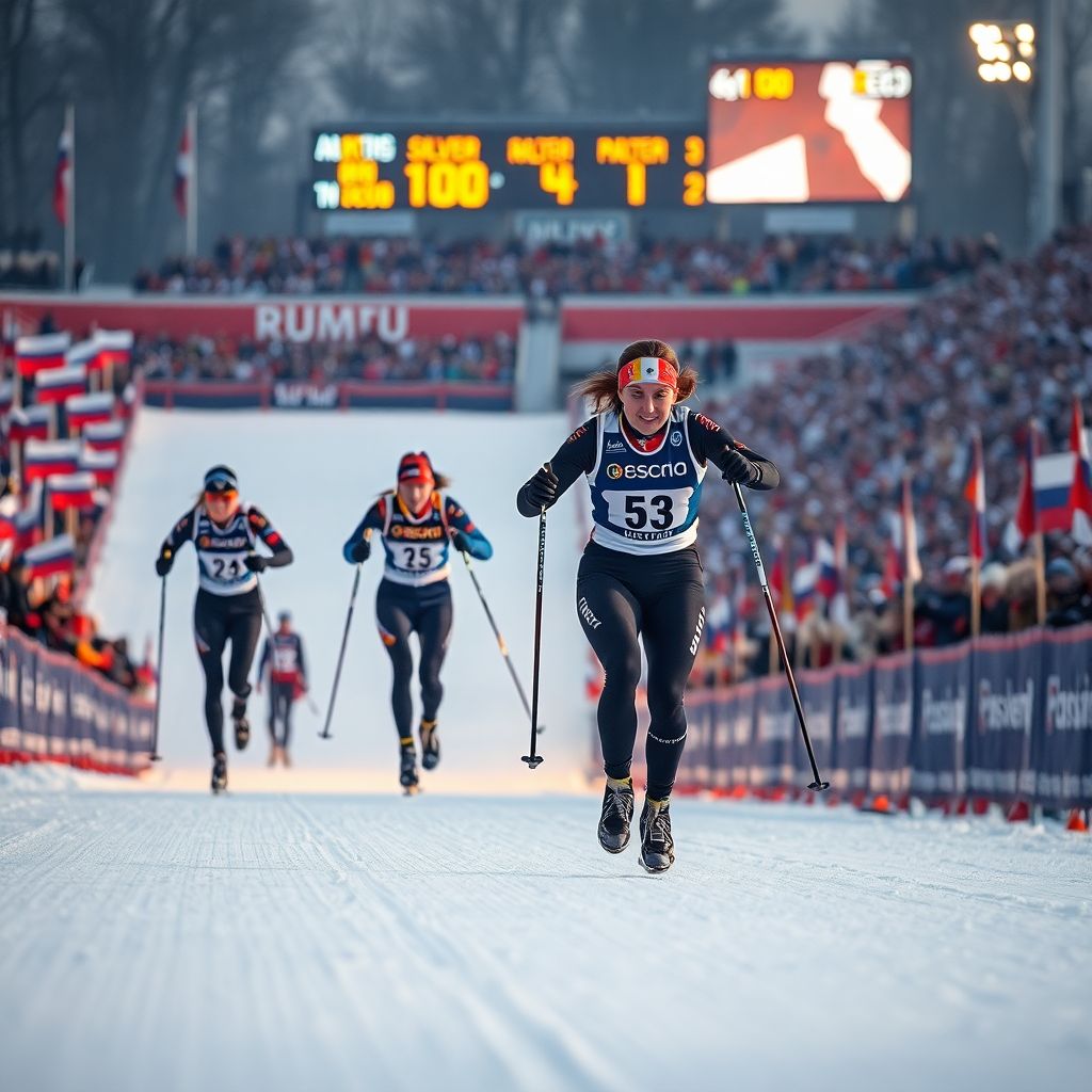 Яркая победа Алены Барановой в Казани на Кубке России по спринту