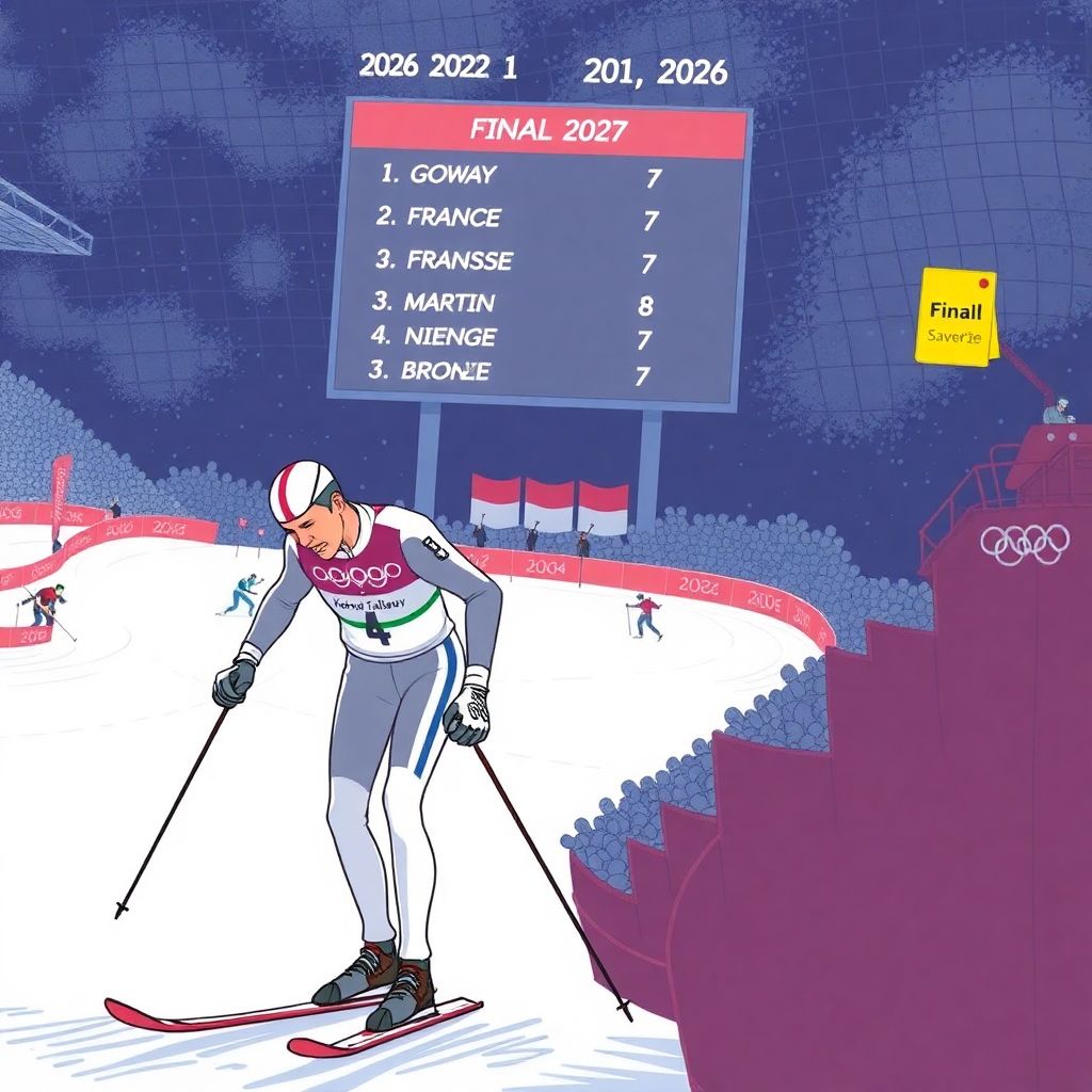 Русский лыжник Коростелев: как на Олимпиаде‑2026 у него увели бронзу