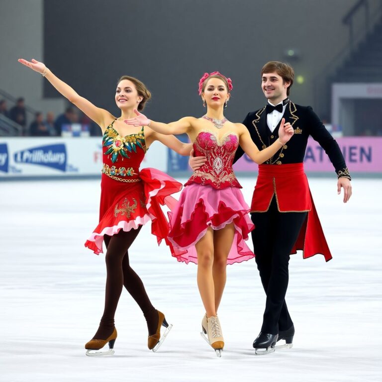 Бывшие российские фигуристы диктуют моду в Праге и меняют парное катание