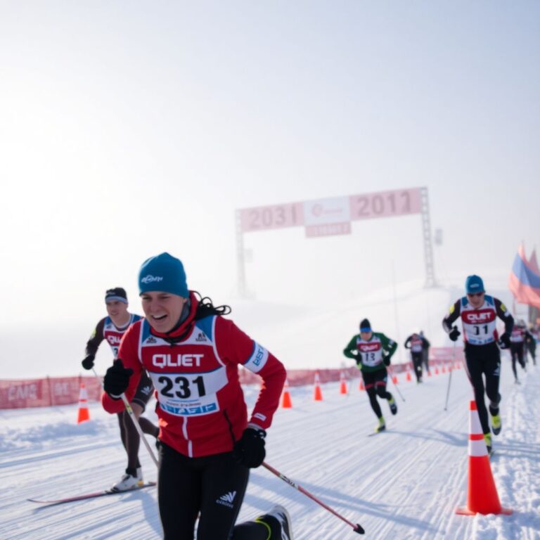 Большунов выиграл тяжелейший марафон 70 км, но финиш вызвал спор