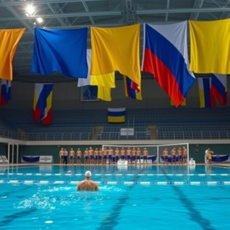 Украинская сборная бойкотировала матч с Россией, world aquatics вернула флаг РФ